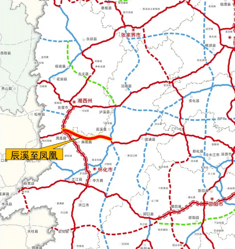 赣湘黔跨省通道建设提速 辰凤高速先行工程力争年底动工