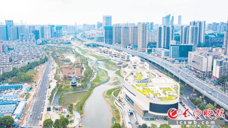 长沙首个4.0版海绵城市示范公园基本完工