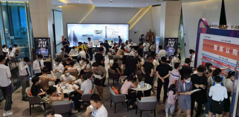 周成交1200套以上，长沙楼盘营销中心再现&ldquo;人从众&rdquo;模式