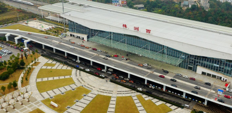 株洲火车站西站房项目建设正酣 预计年底具备开通条件