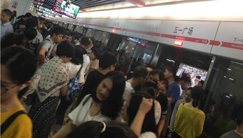 长沙地铁2、4号线再次扩能提速 缓解高峰期客运压力