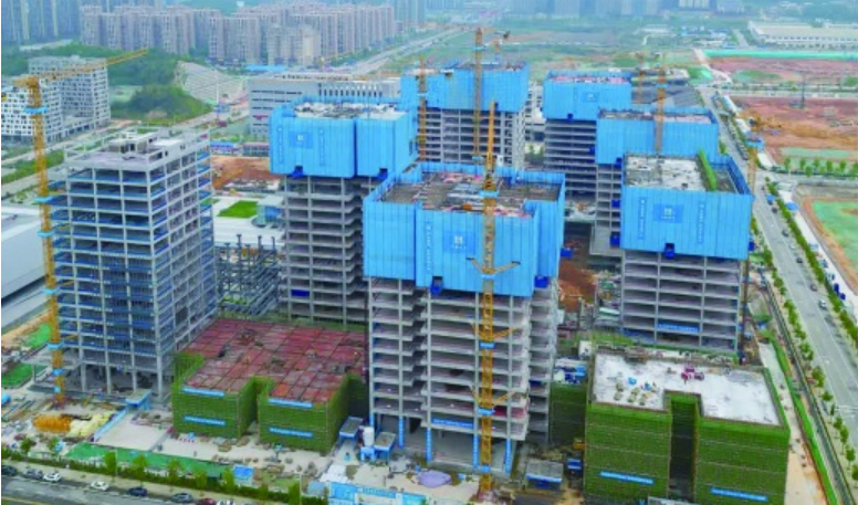 长沙智谷首开区预计今年底将达到竣工验收标准 硅立方将于本月底正式投运