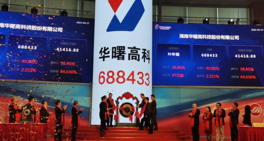 华曙高科今日上市，长沙迎2023年首家A股上市公司
