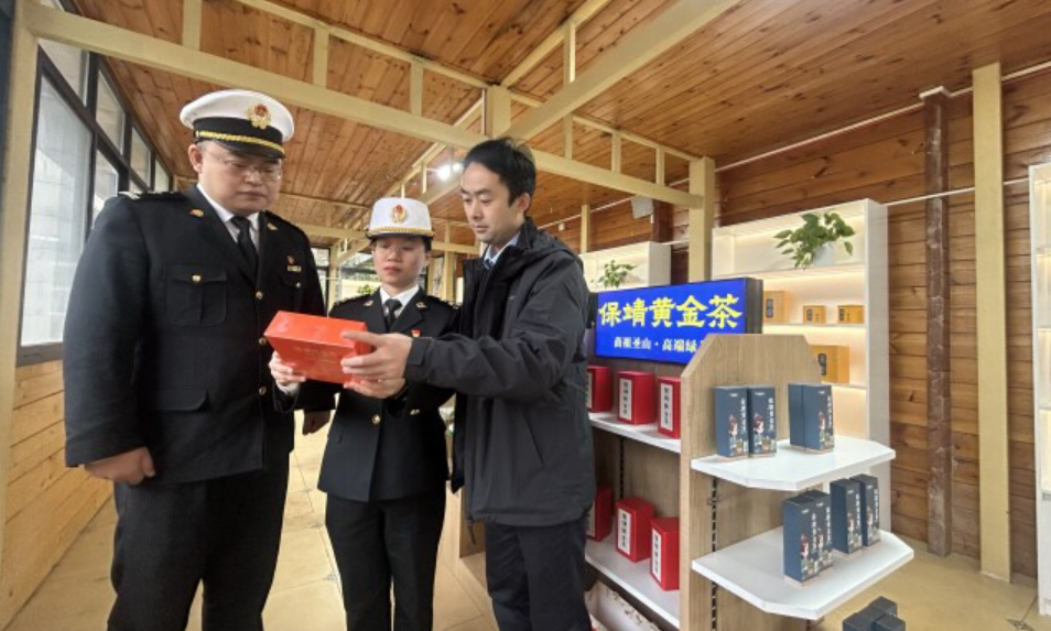 保靖黄金茶首次出口