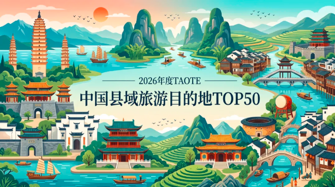 亚洲文旅大赏：2026TAOTIE中国县域旅游目的地榜单解读