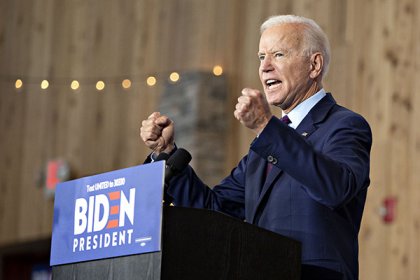 美国2020总统大选民调：拜登在民主党竞选人中领先