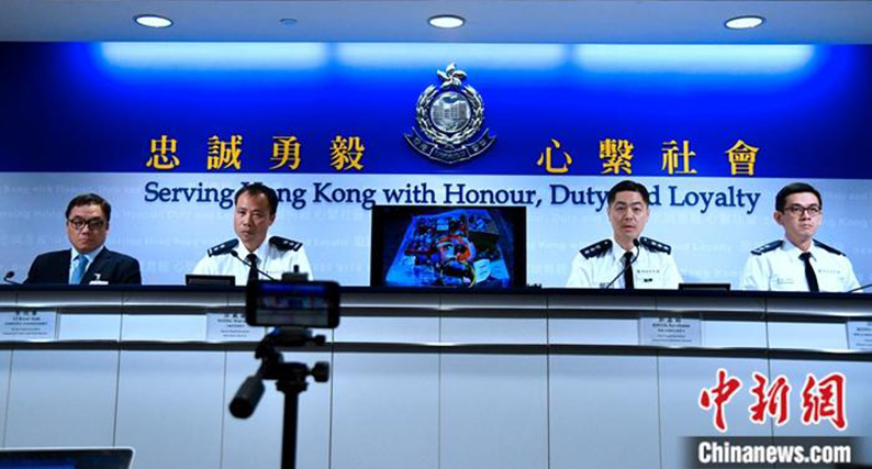 香港警方：&ldquo;修例风波&rdquo;至今共拘5890人 理大事件拘1377人