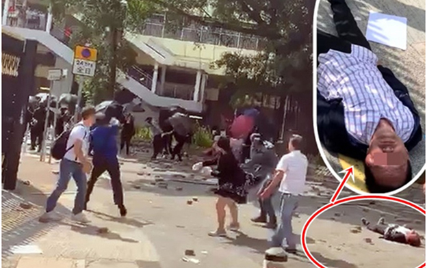 落网！涉嫌扔砖砸死香港七旬老人 5名暴徒被捕最小仅15岁
