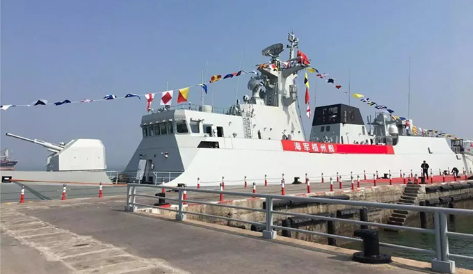 中国12月一个月就下水5艘主力战舰，在世界范围都不寻常
