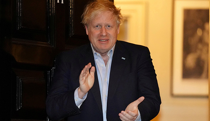 英国首相府：约翰逊正在恢复，能在医院&ldquo;玩游戏看电影&rdquo;