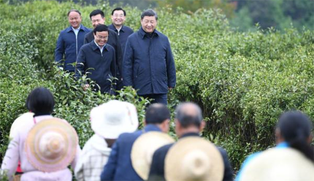 从党中央到小村庄，&ldquo;五级书记&rdquo;同框大有文章