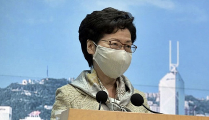 美国威胁制裁 林郑：除非用&ldquo;核手段&rdquo;，否则都能应付