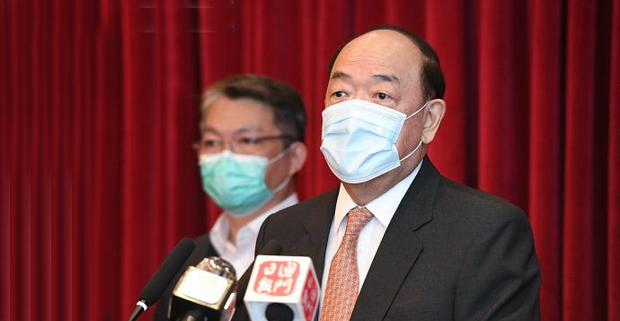 贺一诚：预计全国将于9月23日恢复内地旅客访澳
