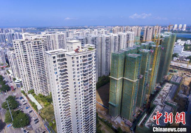 资料图:海南省一房地产楼盘。 骆云飞 摄