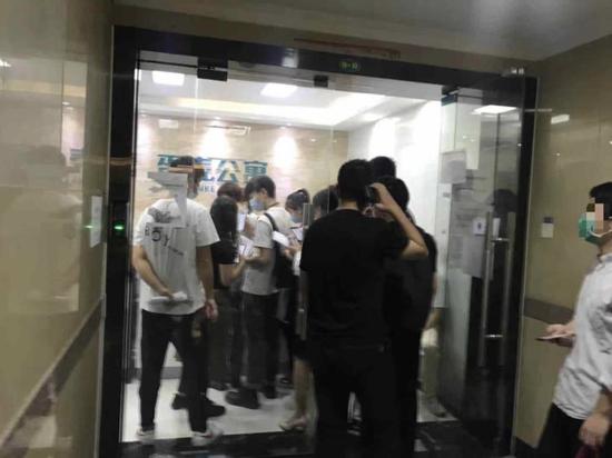 深圳蛋壳公寓办公现场 来源:每经记者 甄素静 摄