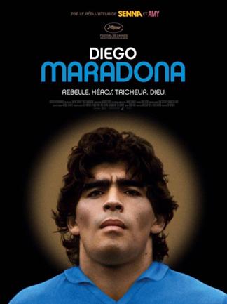 英国纪录片《迭戈·马拉多纳》(Diego Maradona)2019年出品,导演阿斯弗·卡帕迪尔曾获奥斯卡最佳纪录片奖