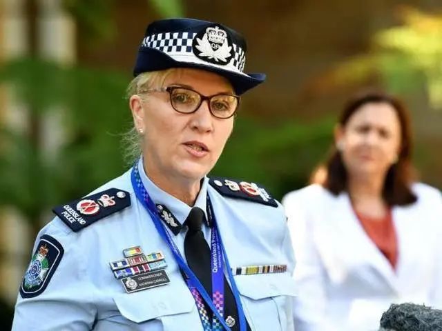 资料图:昆士兰警察局长卡塔琳娜·卡罗尔