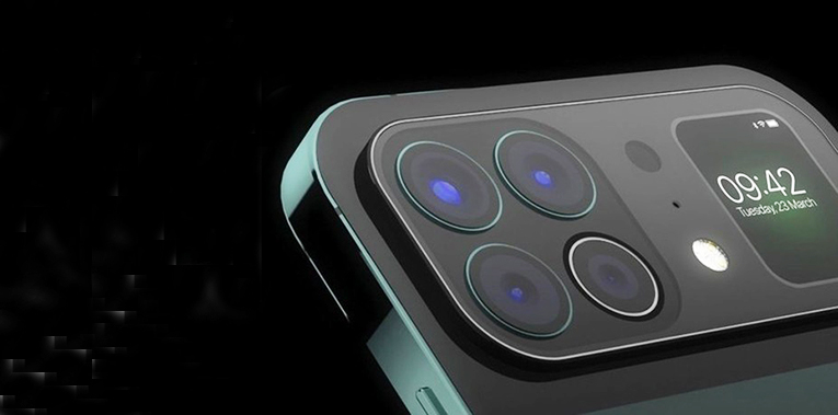 iPhone 13 Pro外观曝光：背部竟有块屏幕