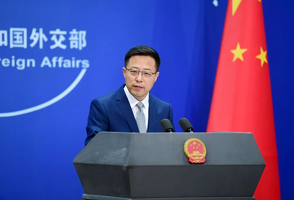 赵立坚 图源:外交部网站
