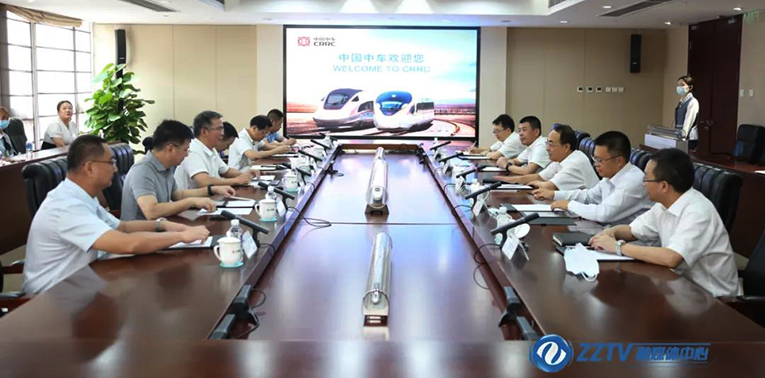 株洲市委书记曹慧泉，在北京拜访国家部委走访企业