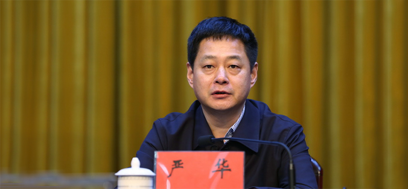 严华任邵阳市委委员、常委、书记，龚文密另有任用