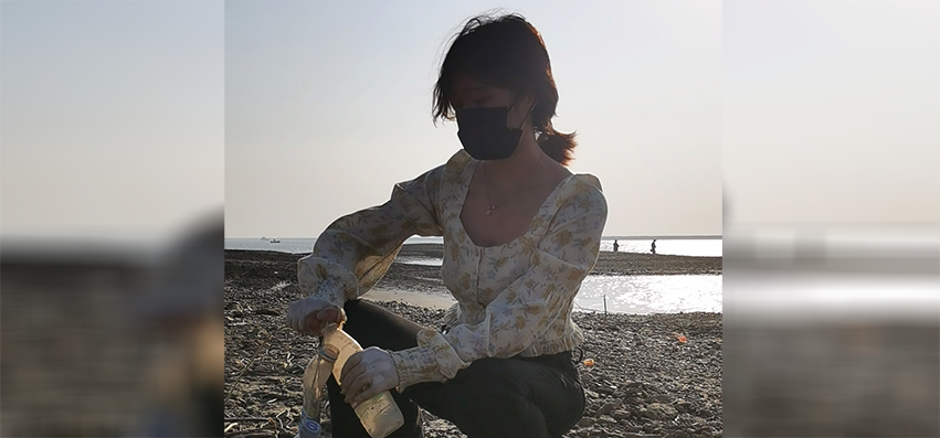 坚持每天捡空瓶，她想还洞庭湖一片净土