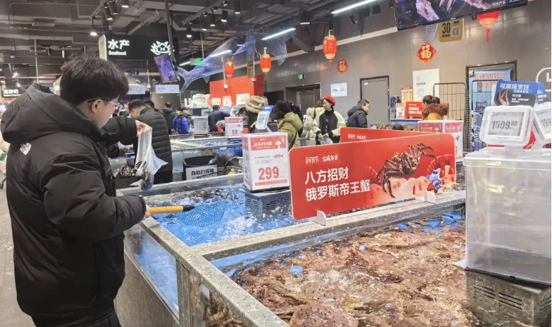 长沙水产市场旺销，桂鱼基围虾成市民新宠