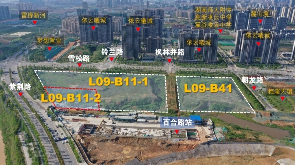 长沙今年首批拟出让36宗含住宅地块