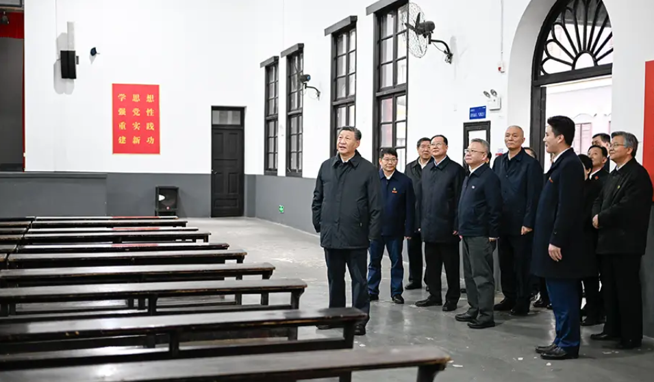 习近平在湖南长沙市考察调研