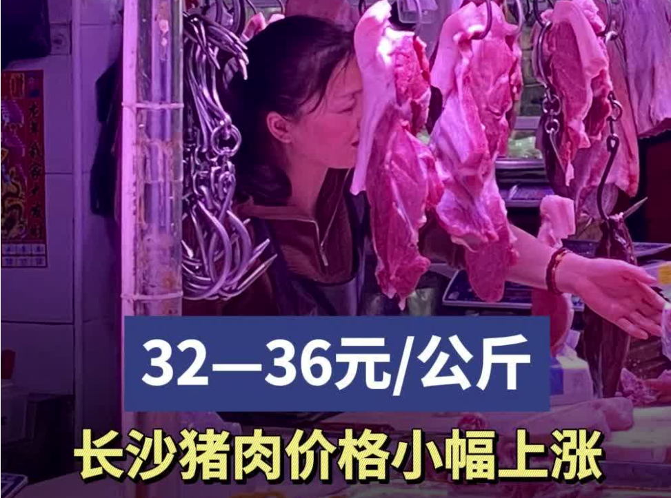 生猪价格连涨5周！长沙猪肉每公斤上涨2&mdash;3元