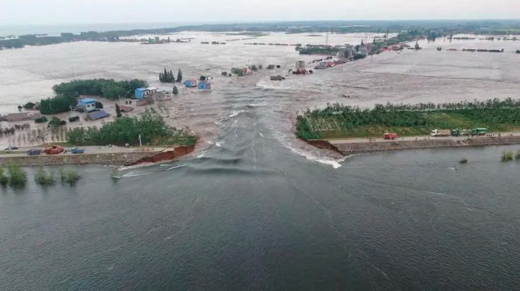 习近平对湖南岳阳市华容县团洲垸洞庭湖一线堤防发生决口作出重要指示