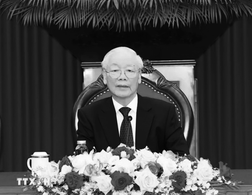 越共中央总书记阮富仲去世