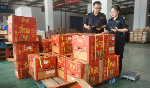 一批泰国榴莲已抵达长沙，保税仓配送更新鲜