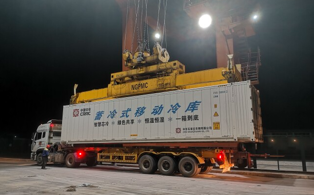 生鲜蔬菜&ldquo;坐火车&rdquo;，怀化首列冷链图定班列开行
