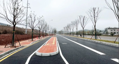 长沙马桥河路及泰和路基本完工