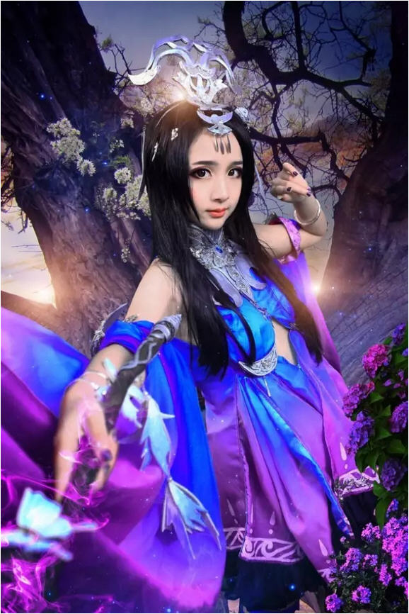《剑网3》五毒御姐cos照 《剑网3》五毒御姐cos照