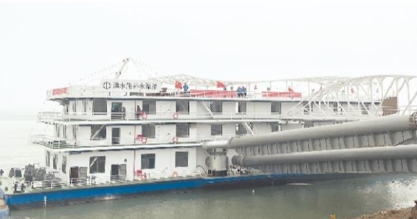 岳阳长江补水一期工程通水运行 华容河缺水将得到缓解
