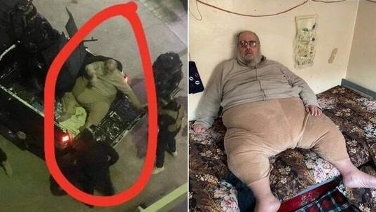 IS重要头目被抓：超级胖警车装不下 只能皮卡运走