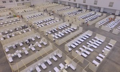 武汉再建10座方舱医院 新增床位万余个