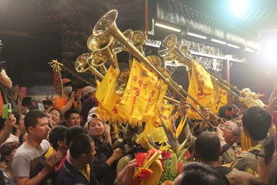 新冠肺炎疫情形势严峻 台大甲妈祖绕境照常举行
