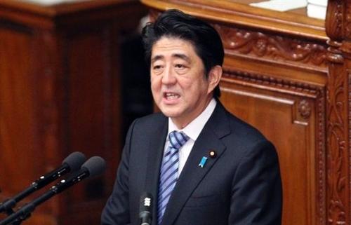 日本首相安倍晋三重申将如期举办奥运会