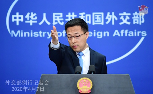 美议员称法国用华为建5G才能换中国口罩 中方回应