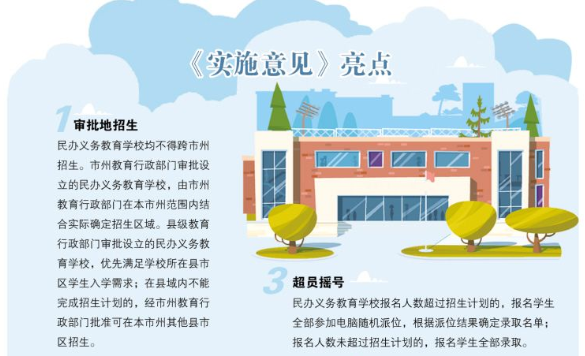 湖南发文规范普通中小学招生入学工作 民办与公办同招，超员&ldquo;摇号&rdquo;