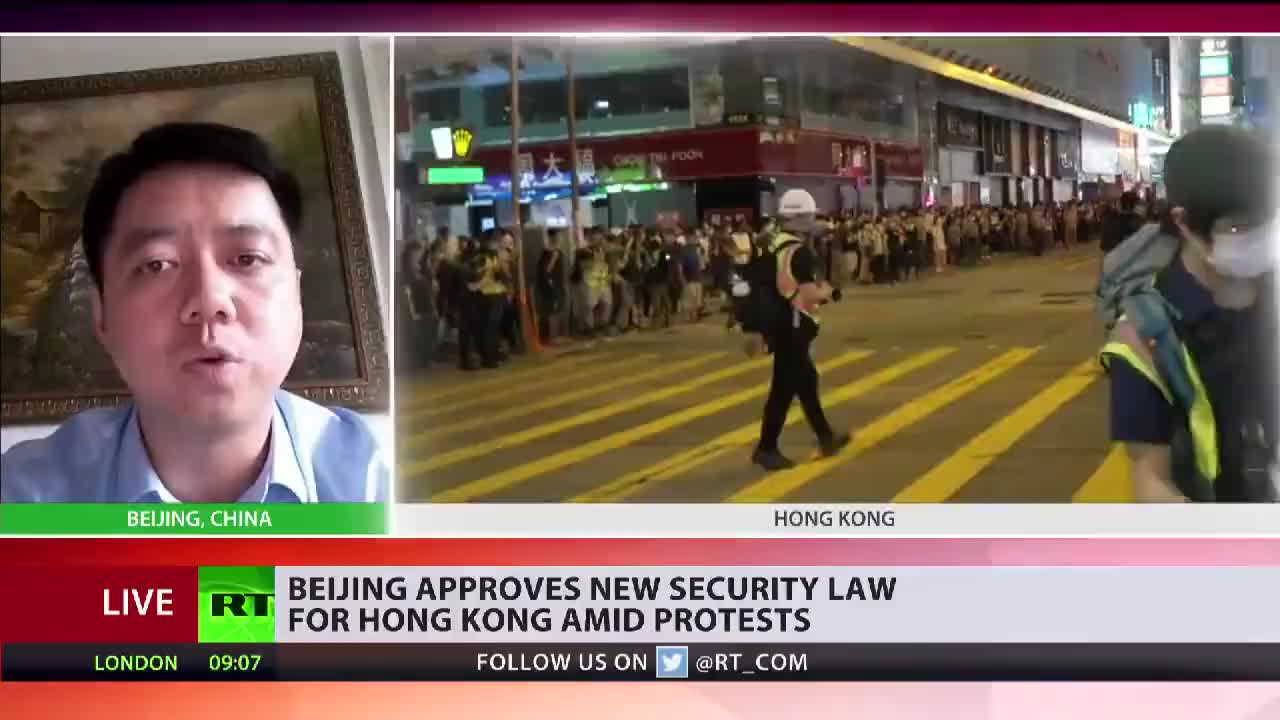 王文：别忘了香港全名叫&ldquo;香港SAR&rdquo; 特朗普在干傻事