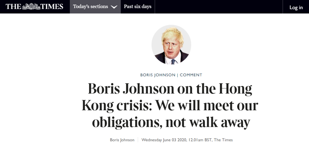 英首相发表涉港声明，英国人看了不爽了