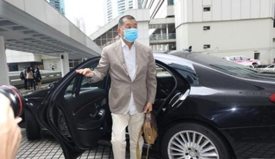 乱港头目黎智英今将再被提讯 罪成可判囚5年