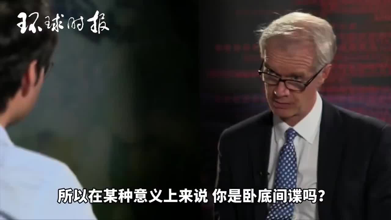 BBC主持人当面揭穿＂嫖到失联＂郑文杰:你就是个间谍嘛