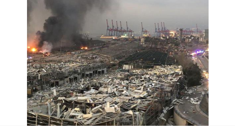 黎巴嫩首都发生巨大爆炸 至少73人死亡3000多人受伤