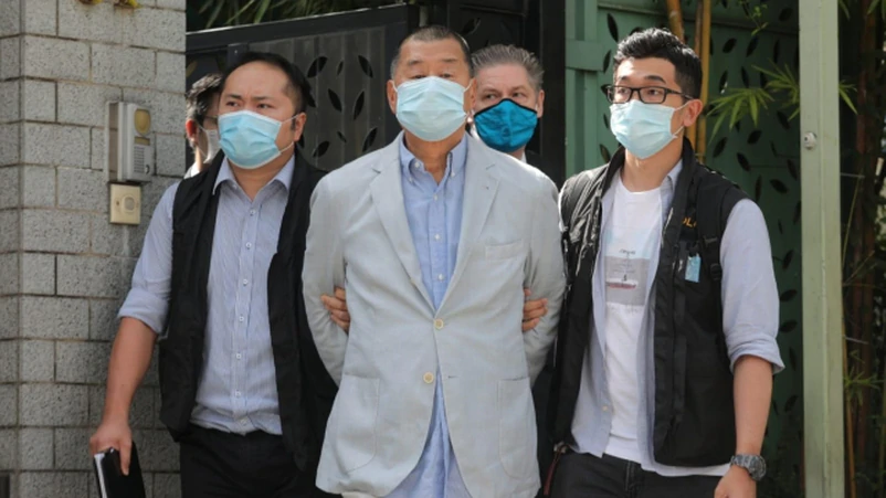 黎智英两个儿子被捕，都干了些啥？