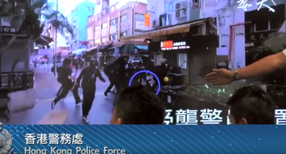 香港袭警暴徒中枪后还想申请法律援助 被拒了